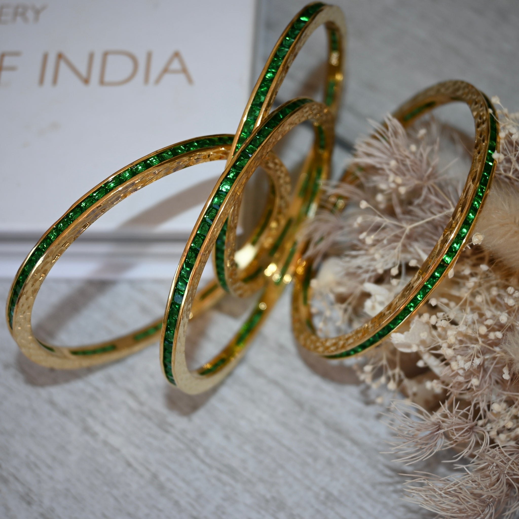 MAIYA ~ gemstone bangles